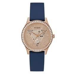 Γυναικείο Ρολόι Guess Gw0530L3 (38mm) Καουτσούκ Λουράκι Μπλε