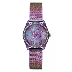 Γυναικείο Ρολόι Guess Gw0748L3 (32mm) Μεταλλικό Μπρασελέ Πολύχρωμο