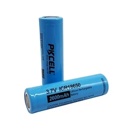 Επαναφορτιζόμενη Μπαταρία Pkcell ICR18650 3.7V 2600mAh