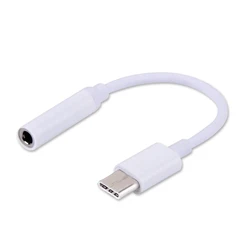 Αντάπτορας USB Savio Type 3.1 C (M) Jack 3.5mm (F) Audio adapter White AK-35