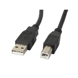 Καλώδιo USB Lanberg CA-USBA-11CC-0018-BK 1.8 m 2.0 B Black