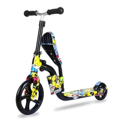 Παιδικό Πατίνι 2 σε 1 HBC-008, πολυμορφικό, φωτιζόμενοι τροχοί, πολύχρωμο