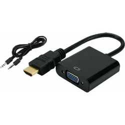 Αντάπτορας HDMI ATC Σε VGA + Audio 0.2m