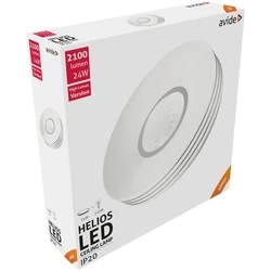 Πλαφονιέρα Οροφής Avide LED Μοντέρνα Helios 24W 380*95.0mm Λευκό 4000K