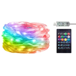 Καλωδιοταινία Powertech Smart LED HLL-0132, RGB, Ip44, Bluetooth, 15M