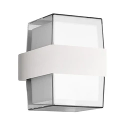 Φωτιστικό Τοίχου Powertech LED HLL-0158, 14W, 4000K, 1120Lm, Ip65, Λευκό