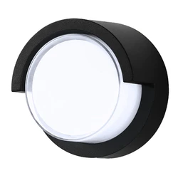 Φωτιστικό Τοίχου LED Powertech Hll-0167, 12W, 4000K, 960Lm, Ip65, Μεταλλικό, Μαύρο