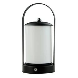 POWERTECH LED επιτραπέζιο φωτιστικό HLL 0192 με λαβή ρυθμιζόμενο επαναφορτιζόμενο μαύρο