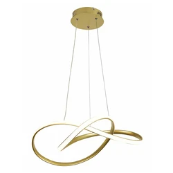 POWERTECH LED φωτιστικό οροφής HLL-0208 48W 4000K χρυσό