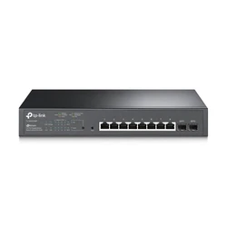 Network Switch TP-LINK JetStream 10-Port Smart PoE with 8-Port PoE+ v1