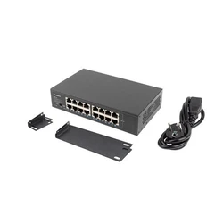 Network Switch Lanberg RSGE-16 Rack 10"/19" (16-port 1Gb)