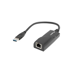 Κάρτα Δικτύου USB Lanberg NC-1000-01 USB-A to RJ-45 Black