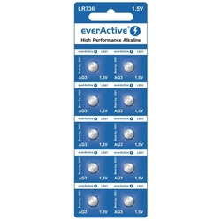 Μπαταρία Mini alkaline batteries everActive G3 LR736 LR41 10 pcs