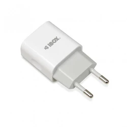 Φορτιστής Πρίζας IBOX C-35 1A WHITE ILUC35W USB White