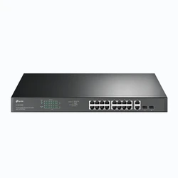 Network Switch TP-LINK TL-SG1218MP (10/100) Black (PoE)