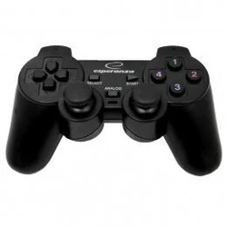 Gamepad Esperanza EG106 PC PS2 PS3 Black