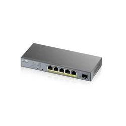 Network Switch Zyxel GS1350-6HP-EU0101F L2 (10/100/1000) Grey (PoE)