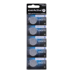 Μπαταρία Lithium batteries mini everActive CR2016 blister 5 pcs.