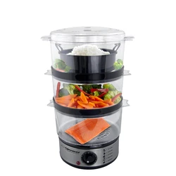 Ατμομάγειρας Esperanza STEAM VOLCANO EKG009 7 lt Transparent