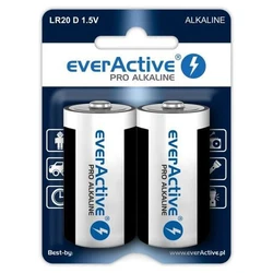 Μπαταρία Alkaline batteries everActive Pro Alkaline LR20 D - blister card - 2 pieces