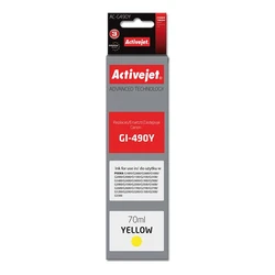 Μελάνι Συμβατό Activejet για Canon GI-490Y AC-G490Y