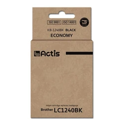 Μελάνι Συμβατό Actis KB-1240BK για Brother LC1240 Black