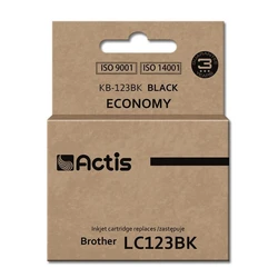 Μελάνι Συμβατό Actis KB-123Bk Brother LC123 Black