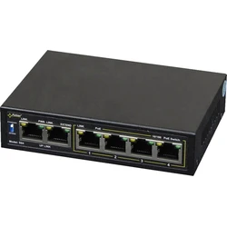 Network Switch PoE Pulsar S64 6x 10/100Mbps