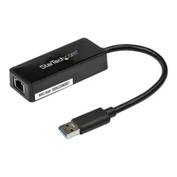 Κάρτα Δικτύου USB StarTech.com USB 3.0 SuperSpeed to Gigabit Ethernet with USB Port - 10/100/1000 - M / F