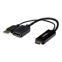 Αντάπτορας StarTech.com HDMI to DisplayPort Adapter - HDMI to DisplayPort Converter with USB Power - 4K