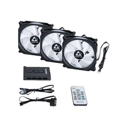 Case Fan Chieftec CF-3012-RGB System (3 τεμ.)