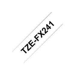 Ταινία Ετικετογράφου Brother TZeFX241 - flexible ID tape - 1 roll (s) - roll (1.8 cm x 8 m)