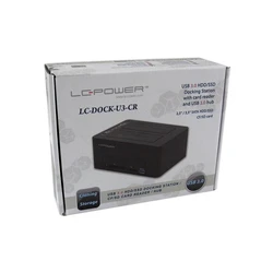 Docking Station LC-Power USB 3.0 2-Bay 2,5"/3,5"