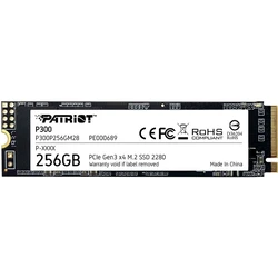 Σκληρός Δίσκος M.2 SSD 256GB Patriot P300 PCIe Gen3x4