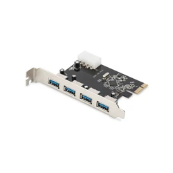 Controller Digitus PCI Expr Add-On Card USB3.0 4Ports A/F Extern VL805
