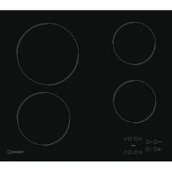 Ηλεκτρικές Εστίες Κεραμικές Indesit Aar160c Bl