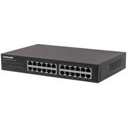 Network Switch 24-Port Intellinet Gigabit Desktop & Rackmount Met