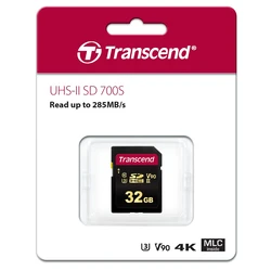 Κάρτα Μνήμης SDHC 32GB Transcend700S Class 10 UHS-II U3 V90