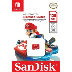 Κάρτα Μνήμης microSDXC 128GB SanDisk 100MB Nintendo V2 SDSQXAO-128G-GNCZN