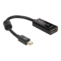 Αντάπτορας Delock mini DP to HDMI Black