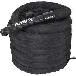 Battle Rope Amila με λαβές αλουμινίου 15m Κωδ. 84551