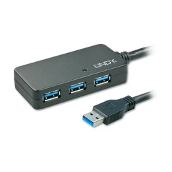 USB Hub Lindy Pro 4-Port USB 3.0