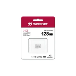 Κάρτα Μνήμης Micro-SDHC 128GB Transcend USD300S-A w/Adapter