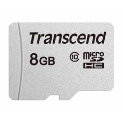 Κάρτα Μνήμης microSDHC 8GB Transcend 300S Class 10