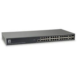 Network Switch LevelOne GEL-2681 26-Port L3 LiteMan. Gbit