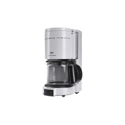 Καφετιέρα Φίλτρου Braun KF 47/1 Classic White Aromaster