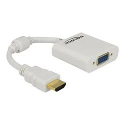 Αντάπτορας Delock HDMI to VGA White