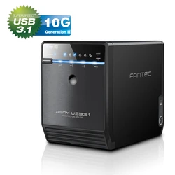 Θήκη Για Σκληρούς Δίσκους Fantec QB-35U31 4x3,5 USB 3.1