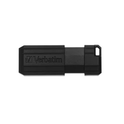USB Flash 32GB Verbatim 2.0 Pin Stripe Black