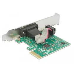 Controller Delock PCI Express 1x Seriell + Low profile
